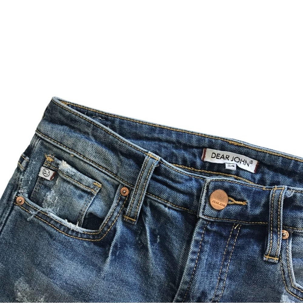 Dear John Blaire Slim Straight Jeans Sz 24 - Picture 2 of 5